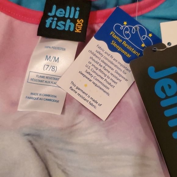 2 pc Unicorn PJ Set M(7/8) - Picture 4 of 5